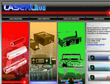 Tablet Screenshot of laserline.com.br